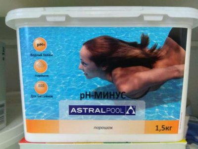 Astralpool pH-МИНУС порошок 1.5 кг.
